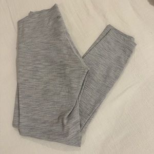 Lululemon wunder under leggings wee are from space nimbus battleship size 6